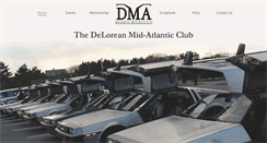 Desktop Screenshot of deloreanmidatlantic.com